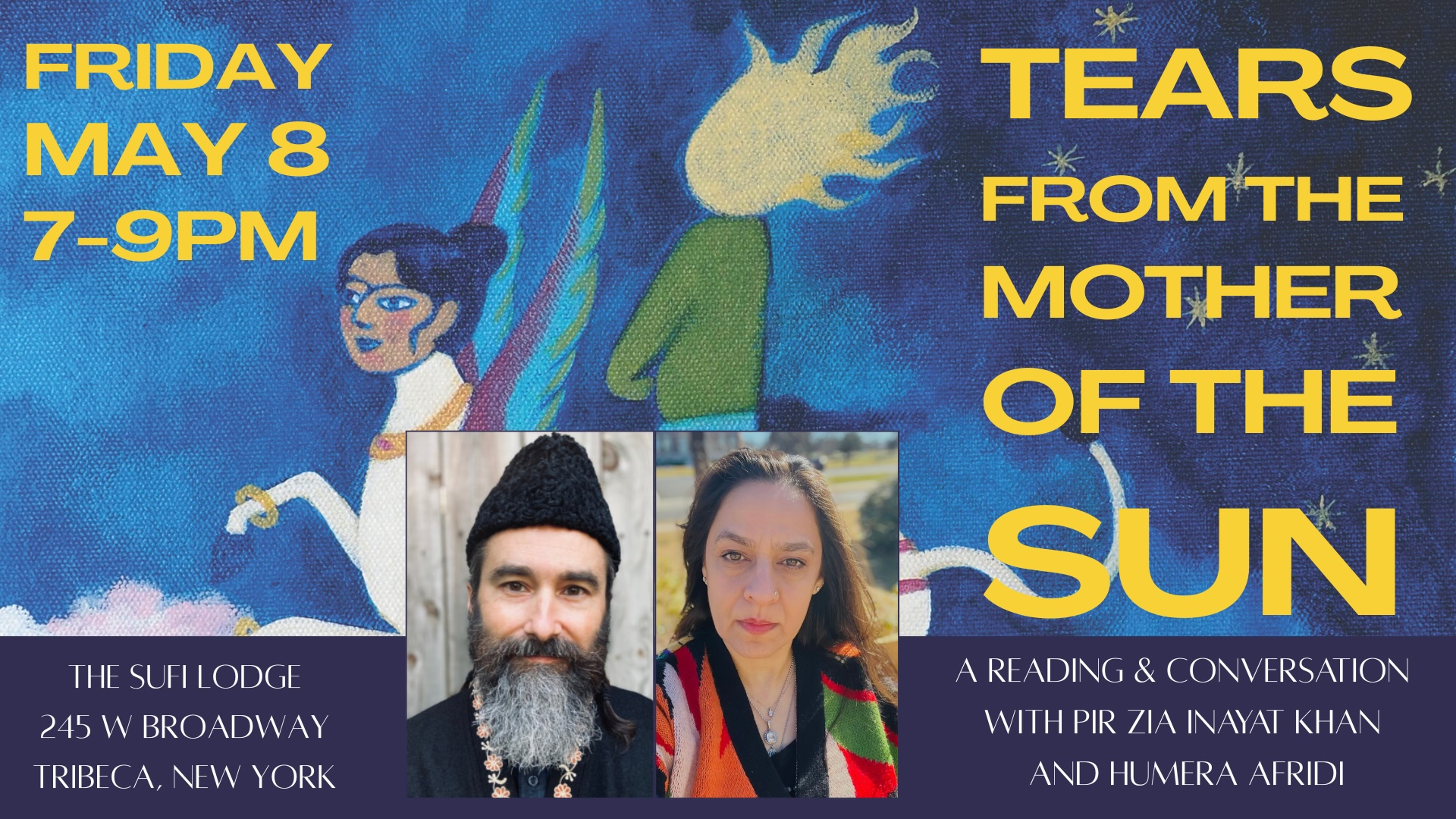 Friday, May 8, 2026 | Free Public Book Reading w/ Pir Zia in conversation with Humera Afridi